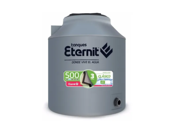 Tanque De Agua Eternit 500 Litros Tricapa Exterior Garantia