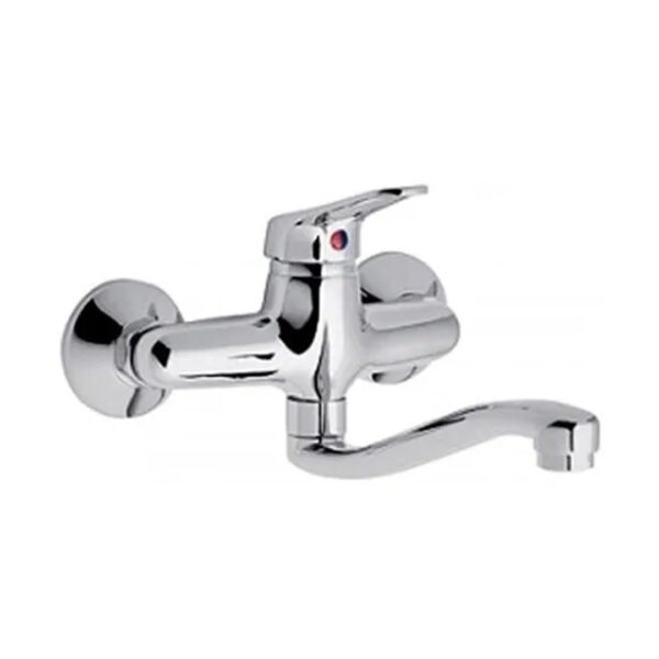 Griferia De Cocina Fv Arizona Monocomando De Pared 406/b1