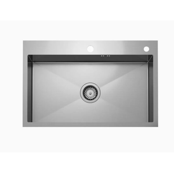 Bacha Cocina Lujo Mi Pileta 718 E Sobre Mesada Acero