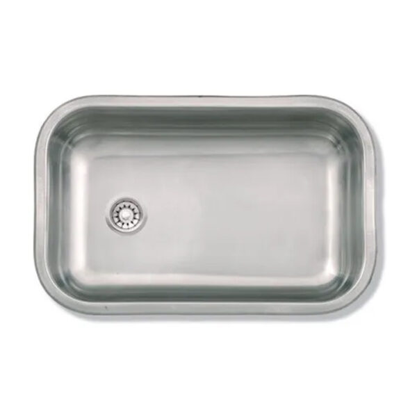 Bacha/pileta De Acero Inox. 52x32x15 103ec Mi Pileta