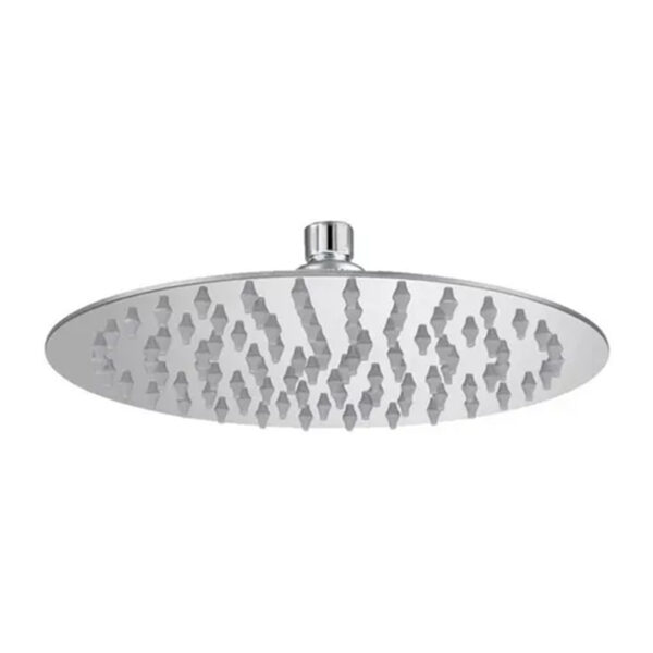 Flor De Ducha Redonda 15 Cm Cromada Acero Inoxidable