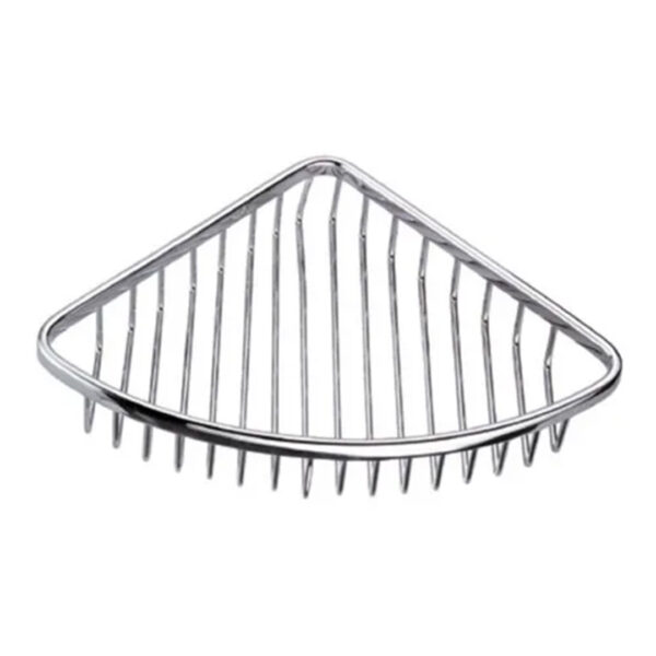 Jabonera Organizador Canasto Acero Inoxidable Con Tornillos