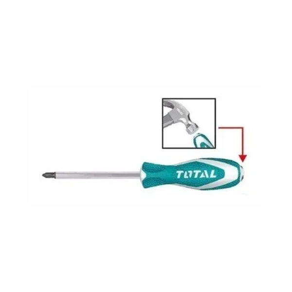 Destornillador Phillips De Golpe Total 150mm Imantada