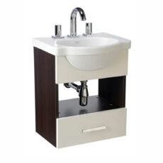 Vanitory Colgante Ferrum Mueble Mesada De Loza Venecia 48cms