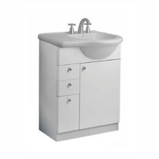 Vanitory Mueble Ferrum Avignon 60 Cm Laqueado Cajon 1/3 Agu