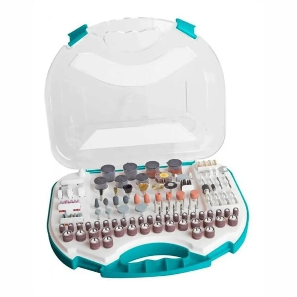 Set Kit Accesorio Mini Torno Total Juego 250 Piezas Maletin