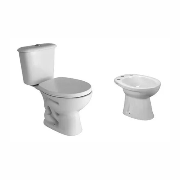 Sanitarios Ferrum Inodoro Lgo + Mochila + Bidet+ Envio Caba