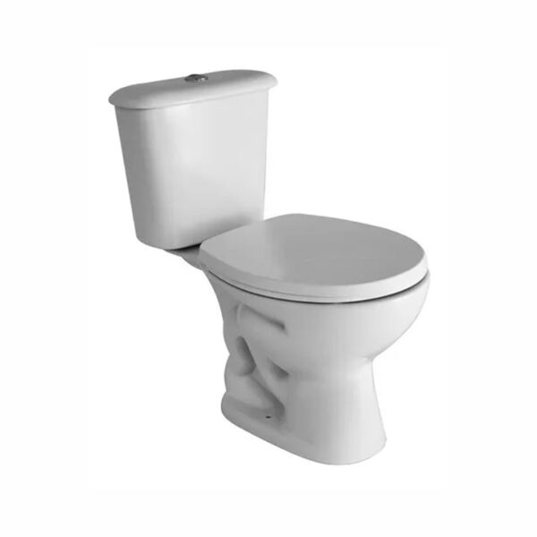 Inodoro Largo Depósito Mochila Apoyar Y Bidet Ferrum Andina - Imagen 2