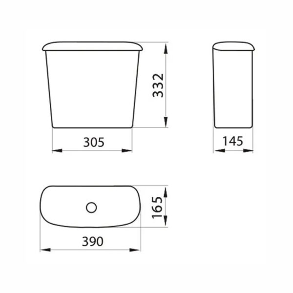 Sanitarios Ferrum Inodoro Lgo + Mochila + Bidet+ Envio Caba - Imagen 3