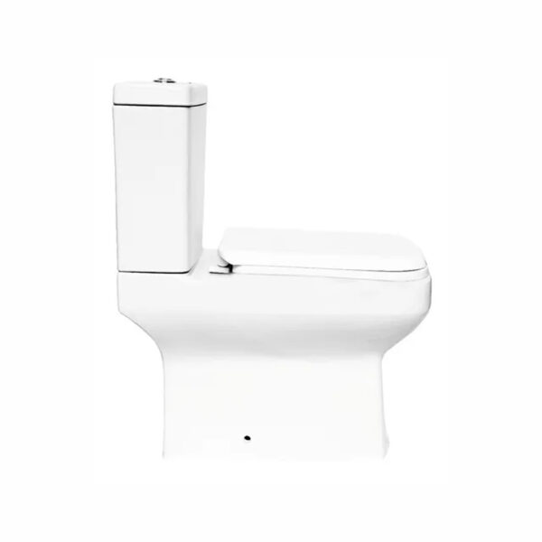 Juego De Sanitarios Loza Baño Cuadrado Moderno Minimalista - Imagen 3
