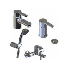 Monocomando Baño Ducha + Bidet + Lavatorio Piazza Emblem