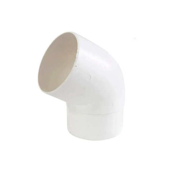 Codo 60° Canaleta Plastica Blanca Pvc Techo 3 Metros Tigre