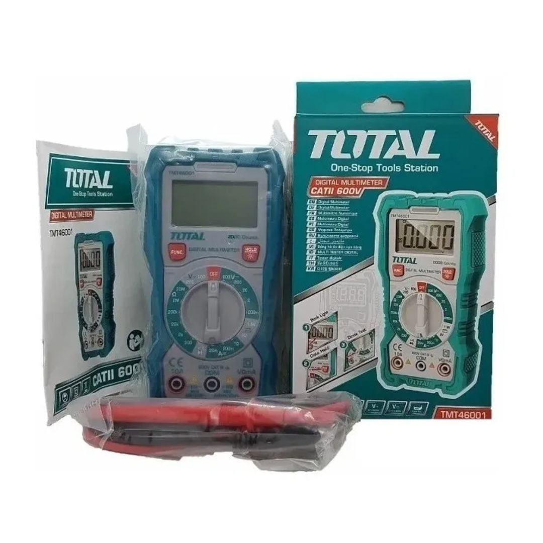 Tester Multimetro Digital Profesional Industrial Total - Imagen 3
