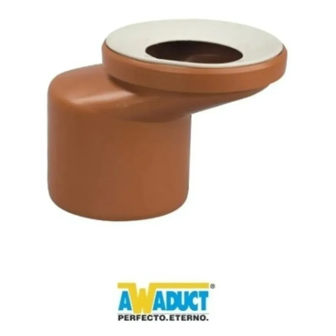 Adaptador Excéntrico P/inodoro Awaduct 110/105 Desagüe