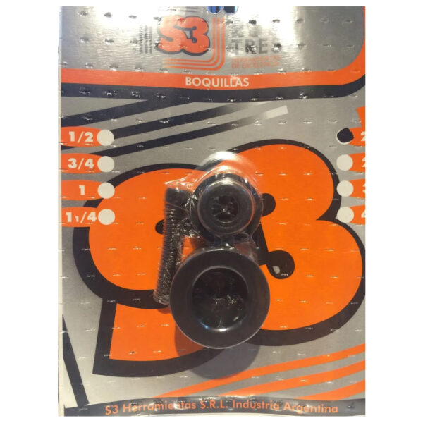 Boquilla Termofusion Teflonada 20mm S3 Nacional.