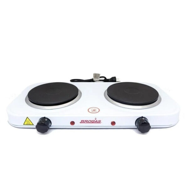 Anafe eléctrico Brogas AN-02-P blanco 220V