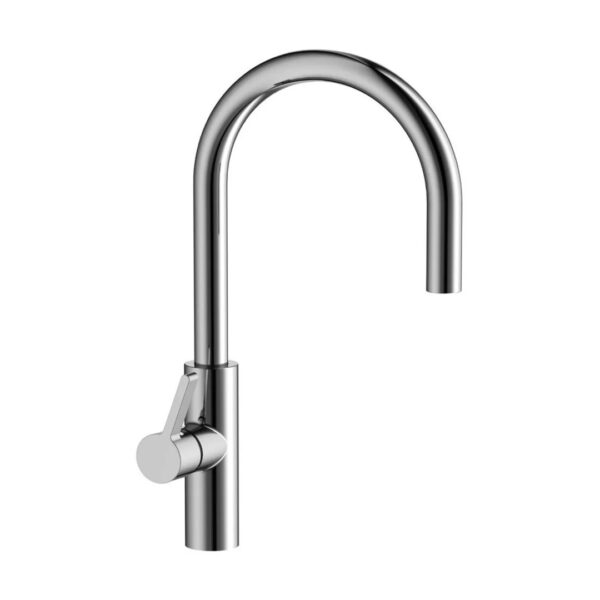 Griferia Cocina Monocomando Piazza Kitchen Pro 10314 Cromada