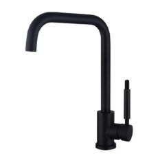 Grifo de cocina monocomando Piazza Gourmet 10303 negro