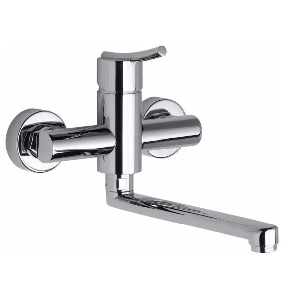 Grifo de cocina monocomando FV 39 Libby 0406/39 cromo acabado cromado