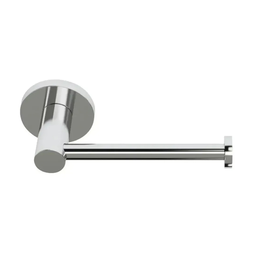 Kit Accesorio Baño Cromo Genebre Barral Percha Porta Rollo - Imagen 2