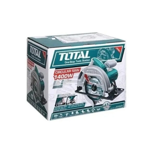 Sierra Circular Tronzadora Mano 1400w Total Ts1141856 - Imagen 5