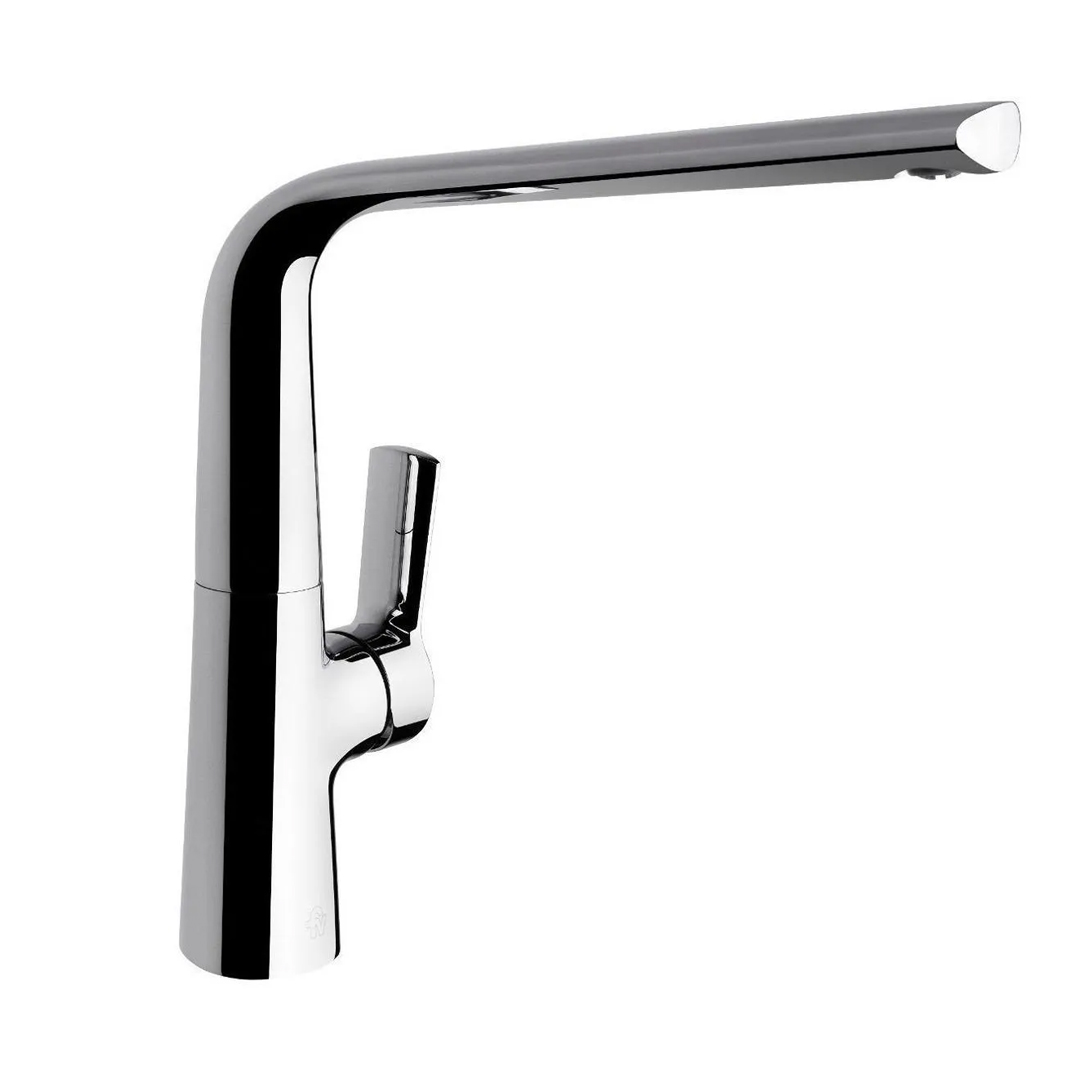 Grifo de cocina monocomando FV D8 Aromo 0411.04/D8 negro mate - Imagen 2