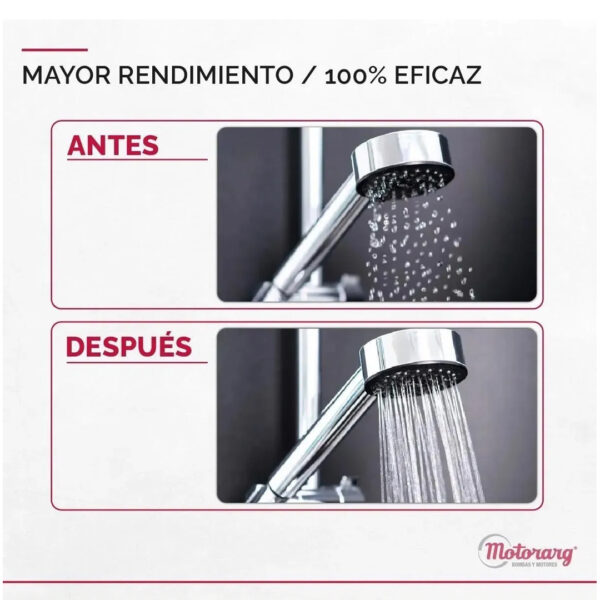 Bomba Presurizadora Motorarg Tip 2 Hasta 4 Baños 3000 Lts - Imagen 8