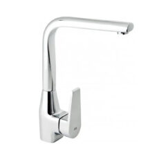 Grifo de cocina monocomando Genebre Klip 64201 acabado cromado