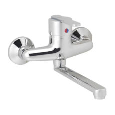 Grifo de cocina monocomando Peirano Bilbao 54-130 cromo acabado cromado