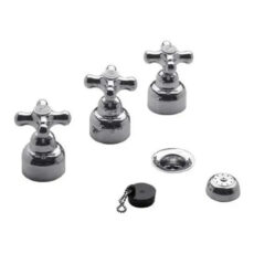 Grifería de bidet FV Malena 0295/16 color cromo