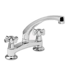 Grifo de cocina doble comando Peirano Murcia 835/C cromo acabado cromado