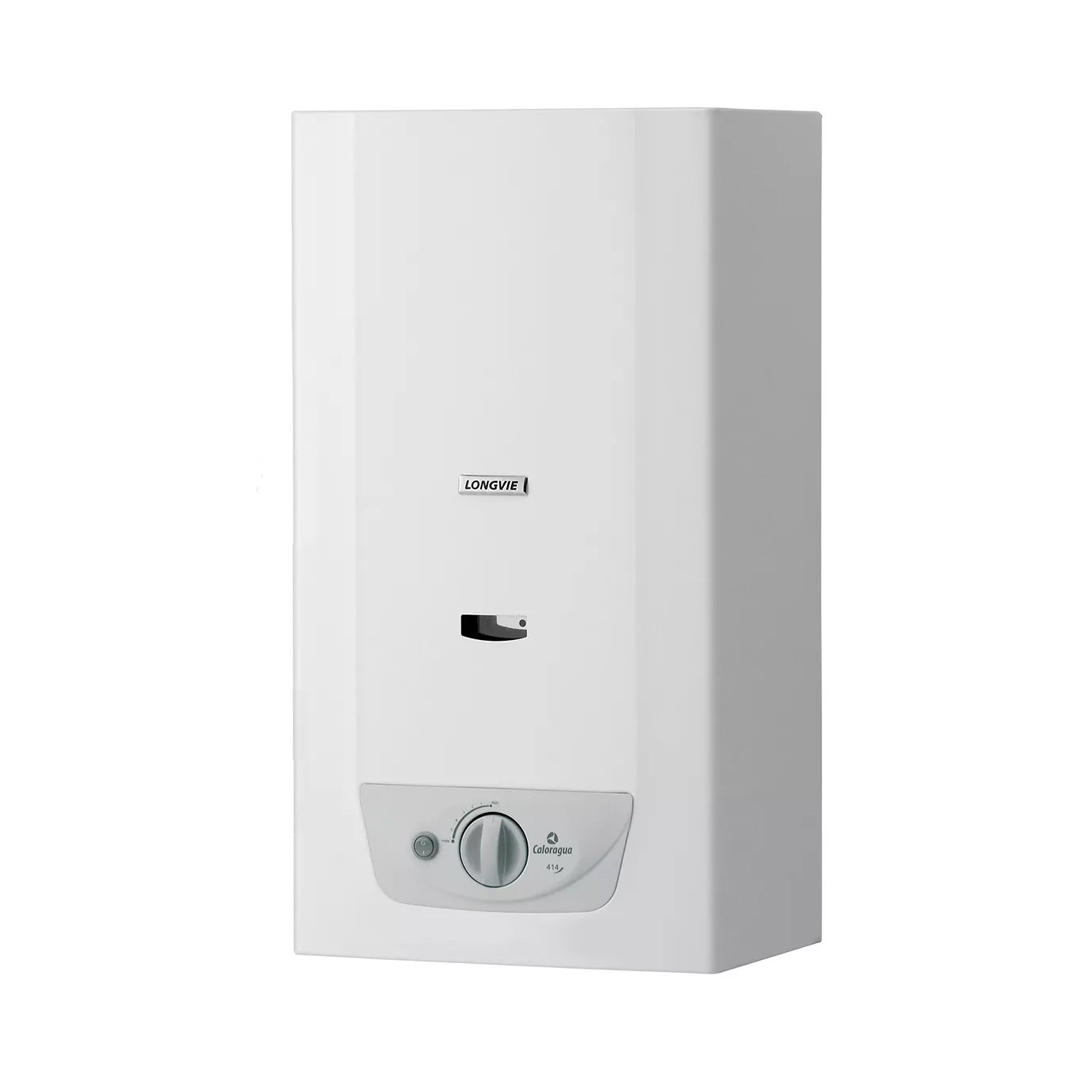 Calefón a gas GLP Longvie CN414SS blanco