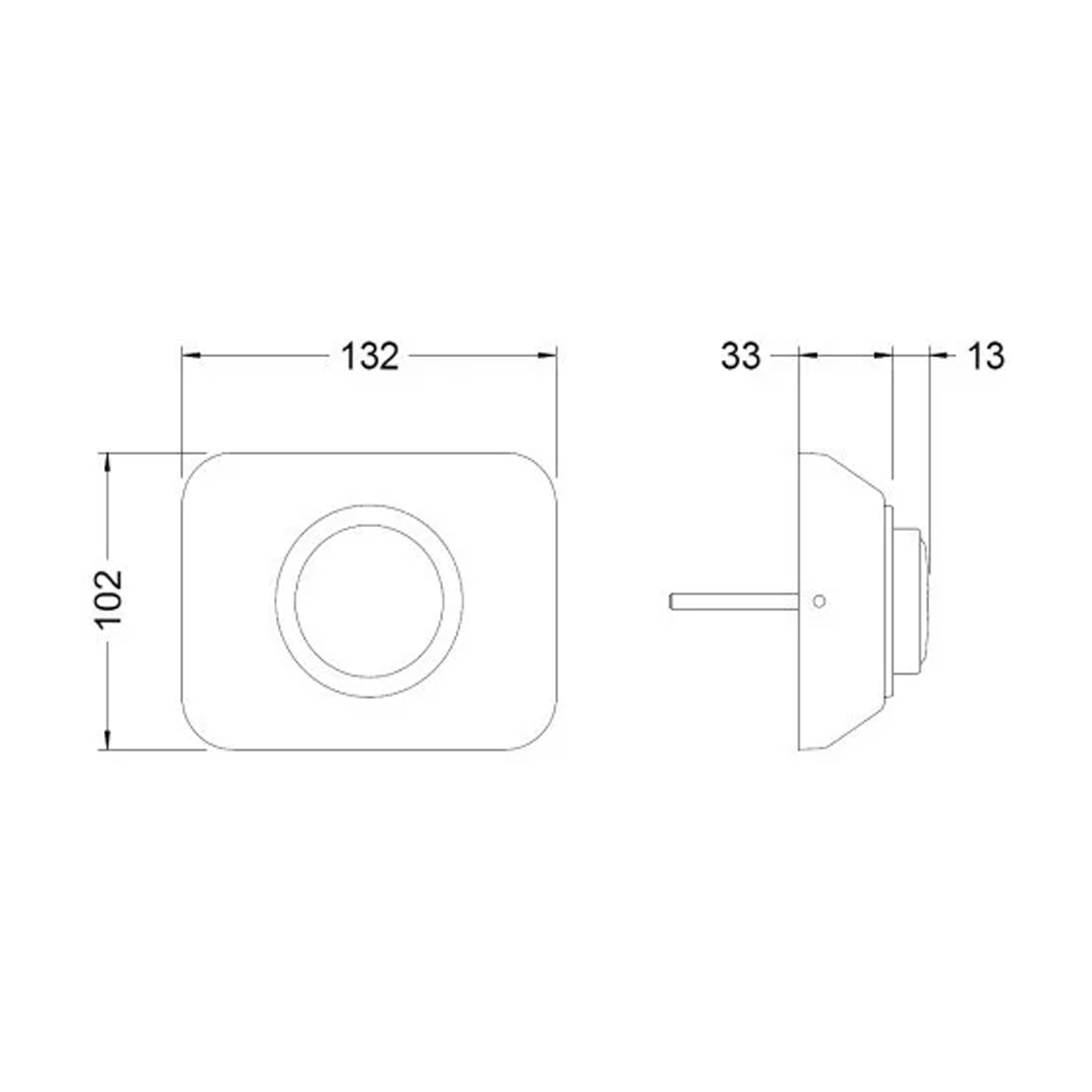 Tapa Tecla Genebre P/ Valvula Antivandalica Compatible F V - Imagen 2