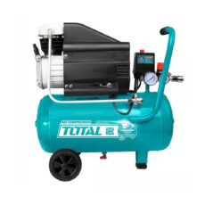 Compresor De Aire 24 Litros 2 Hp Total Monofásico Color Celeste Fase eléctrica Monofásica Frecuencia 50 Hz