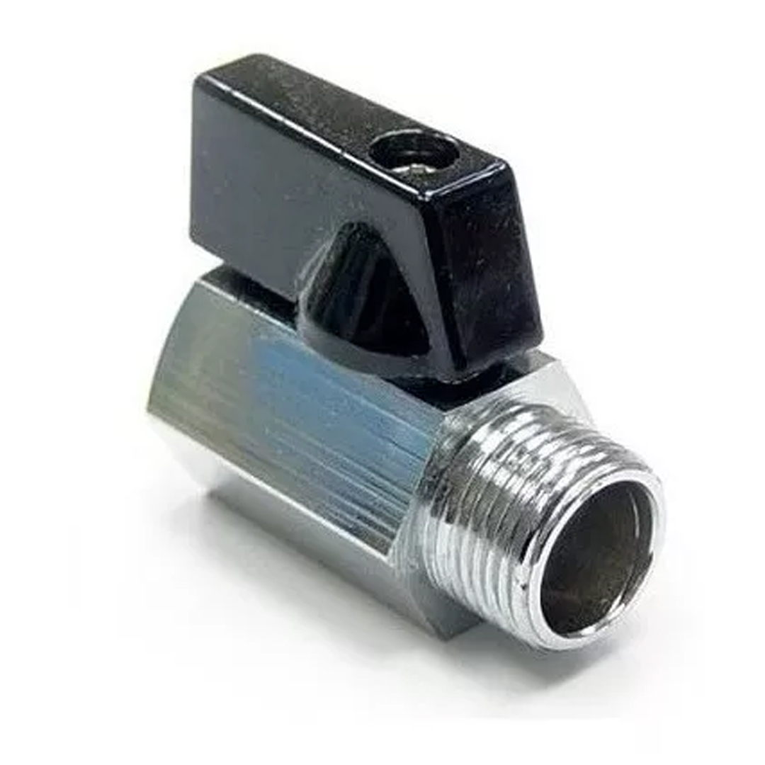 Llavin Esferico Mini Llave Esferica 1/2 Pulgada Hh Mm Bronce - Imagen 2