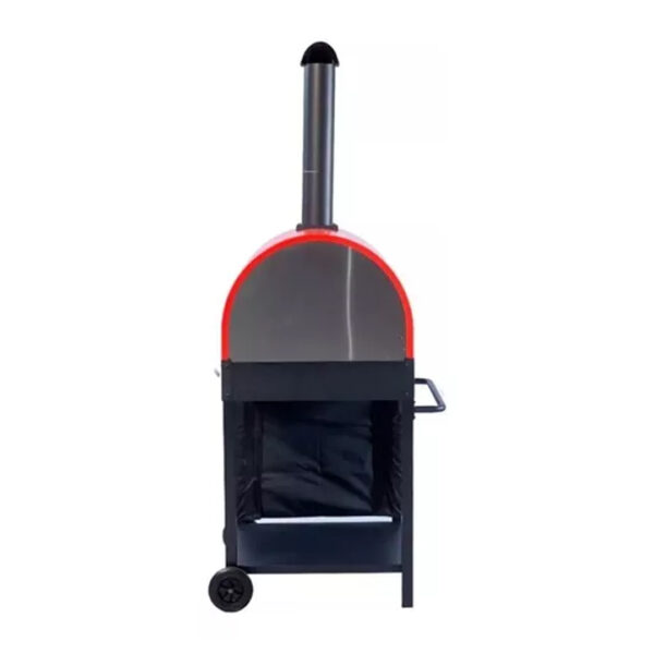 Horno De Campo Leña Pico Con Pirometro Y Estante Bbq Grill - Imagen 7