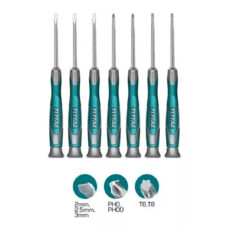 Set De 7 Destornilladores Precision Industri Total Tht250726