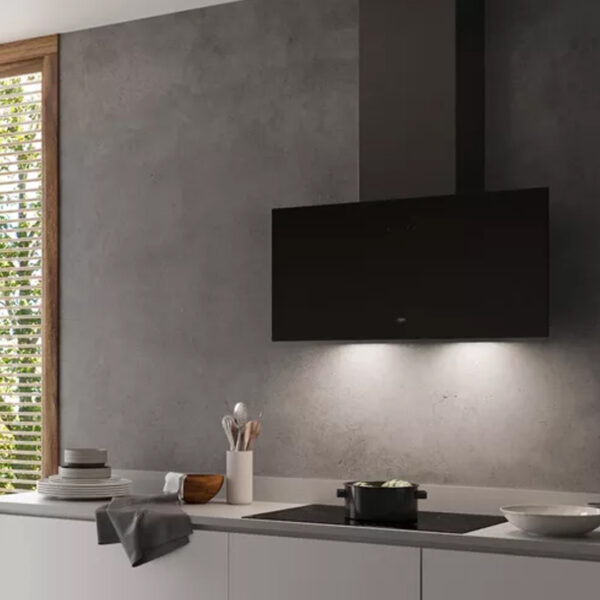 Campana Extractor Cocina Tst Azara 60 Cm Cristal Cod. 340-60 Color Negro - Imagen 3