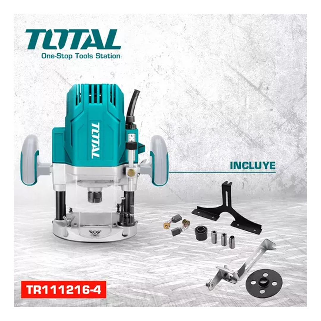 Router Fresadora Total 1600w - Imagen 3