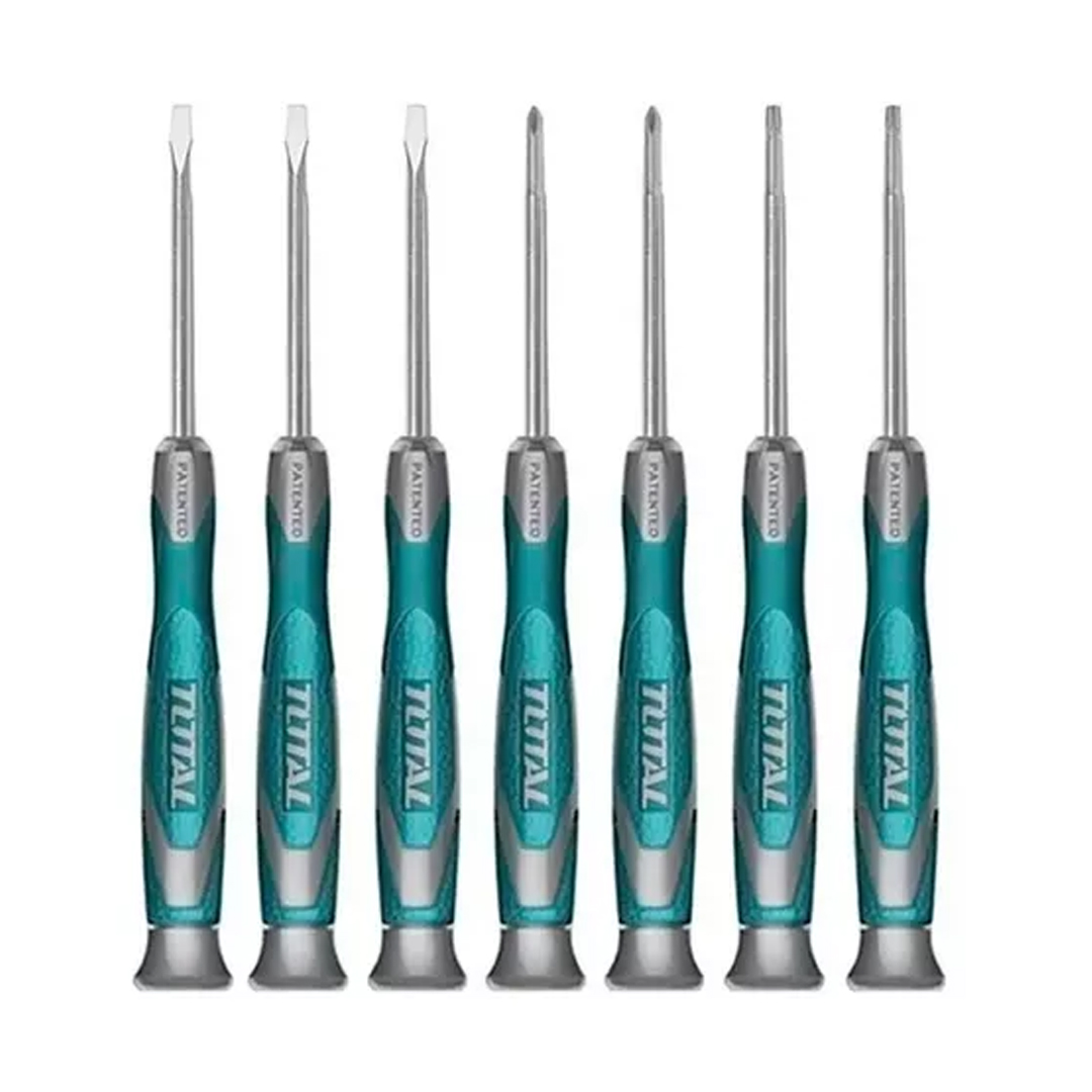 Set De 7 Destornilladores Precision Industri Total Tht250726 - Imagen 4