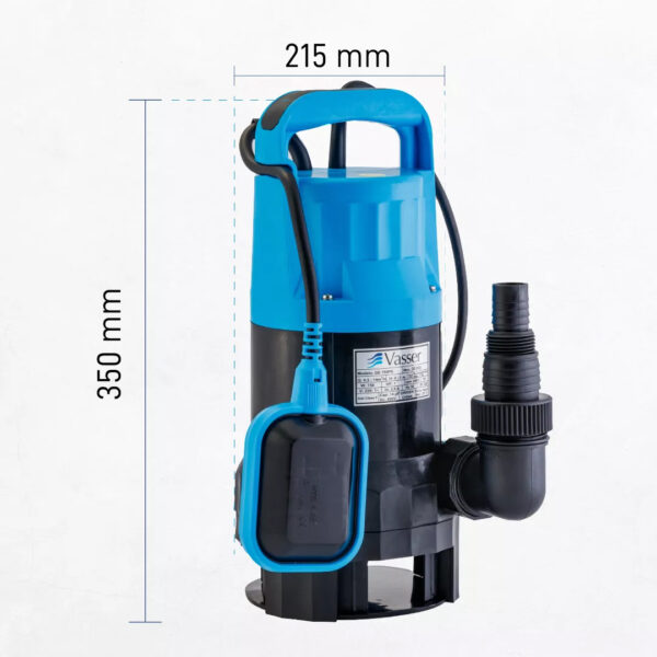 Bomba Desagote Agua Sucia Vasser - Motorarg De750ps 750 Watts - Imagen 5