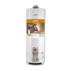 Termotanque Saiar 80 Litros Gas Natural envasado De Pie Color Blanco