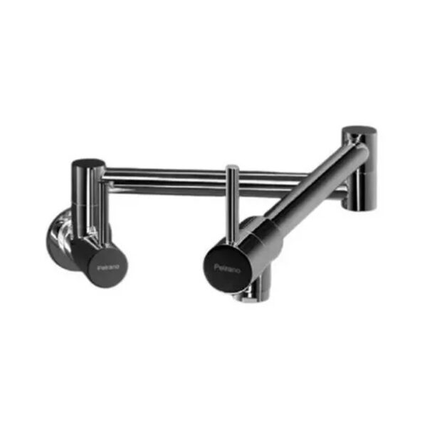 Griferia Cocina Peirano Marbella Black Retractil Para Ollas Acabado Mate Color Negro