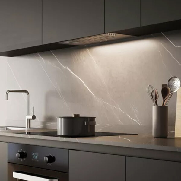 Campana Cocina Extractor De Pared Wayra 53 Cm Embutir Tst Mm Color Acero - Imagen 3