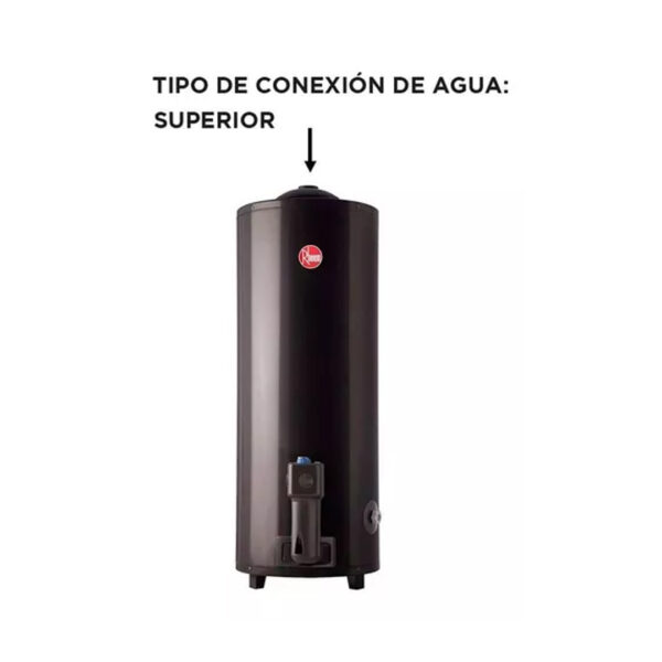 Termotanque A Gas Natural Rheem Aee Tgnp120rh Gris 120l Color Gris oscuro - Imagen 2