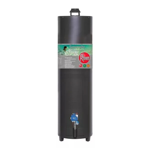 Termotanque Rheem 160 Lts Alta Potencia Alta Recuperacion Color Gris - Imagen 2
