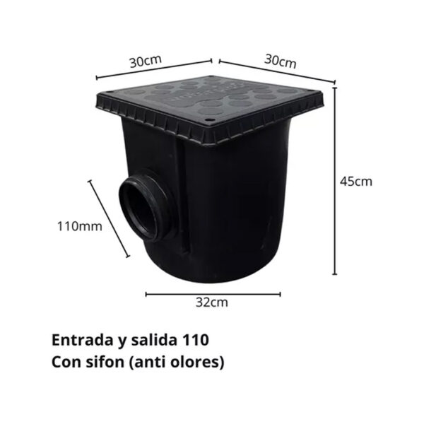Interceptor De Grasa Camara Desengrasadora Waterplast - Imagen 2