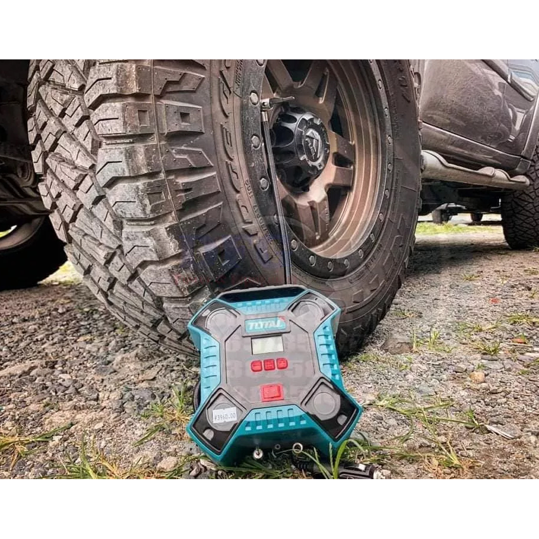 Mini Compresor para auto Inflador 12v Aire Portatil Total 160psi + Acc - Imagen 7