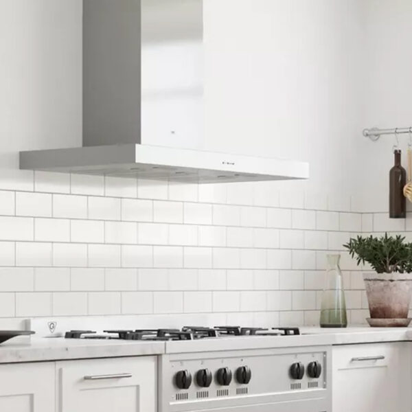 Extractor purificador de cocina TST Puelo ac. inox. de pared 750mm x 60mm x 510mm plateado 220V - Imagen 3