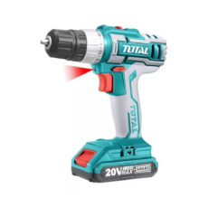 Taladro atornillador inalámbrico de 10mm Total Tools TDLI20024 20V + accesorios 220V